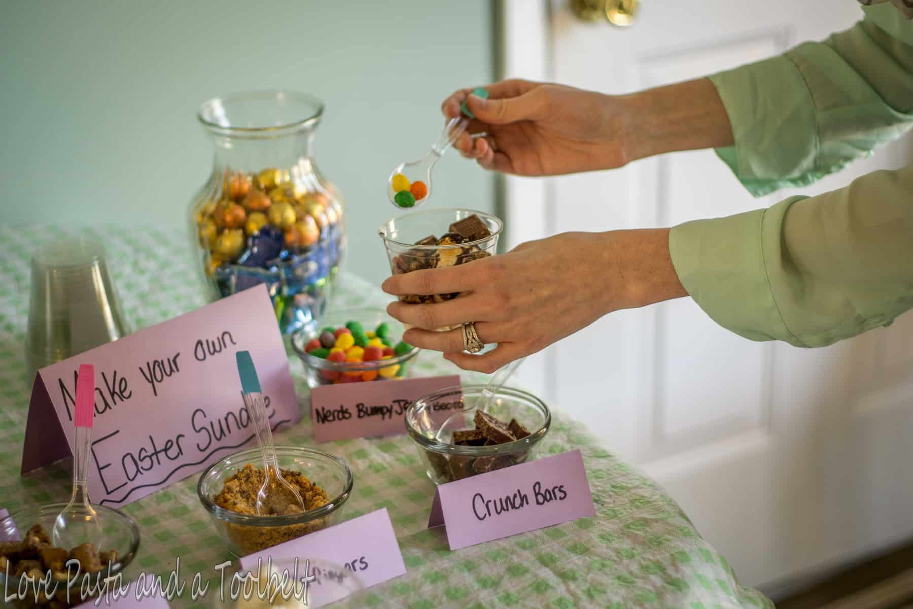Easter Party Food Ideas Pinterest
 Easter Party Ideas with Nestle Love Pasta and a Tool Belt