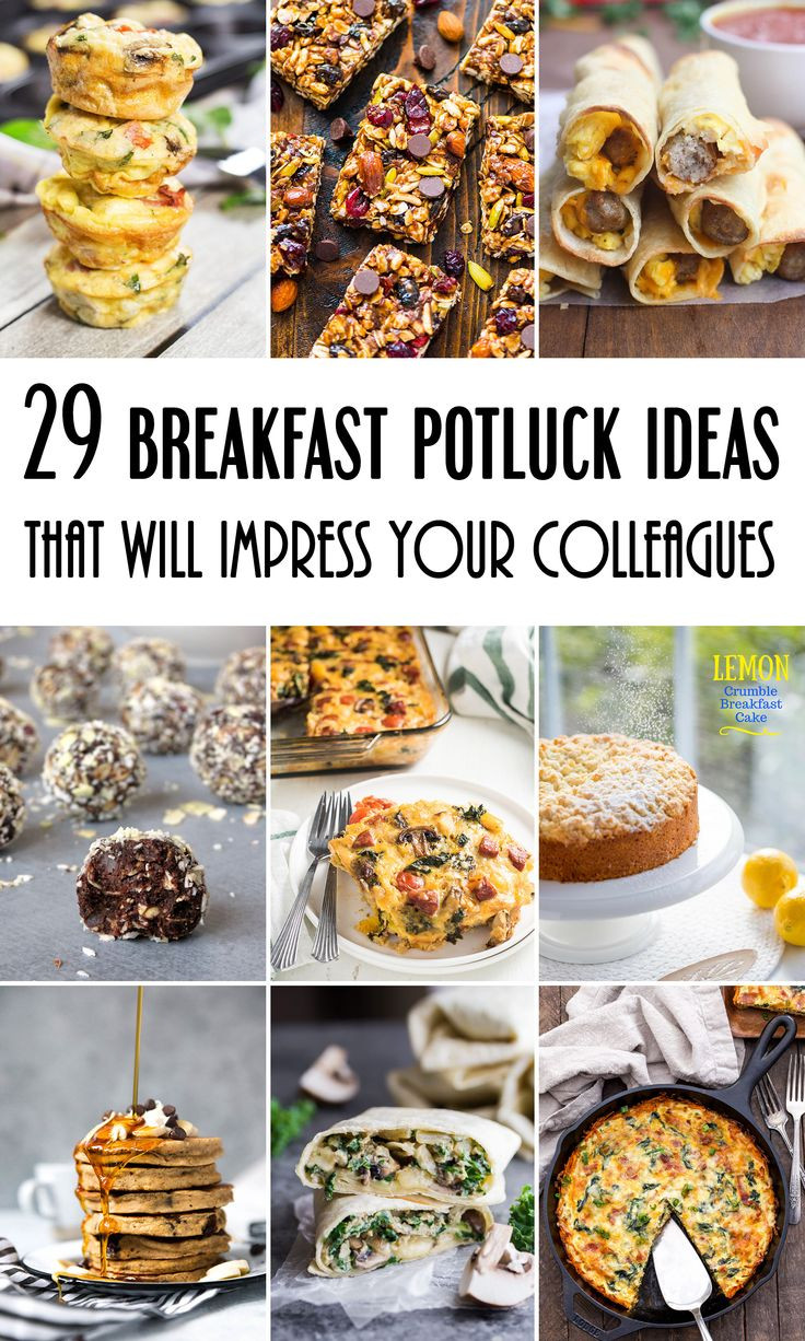 Easter Party Ideas For Work
 29 Breakfast Potluck Ideas For Work That Will Impress Your