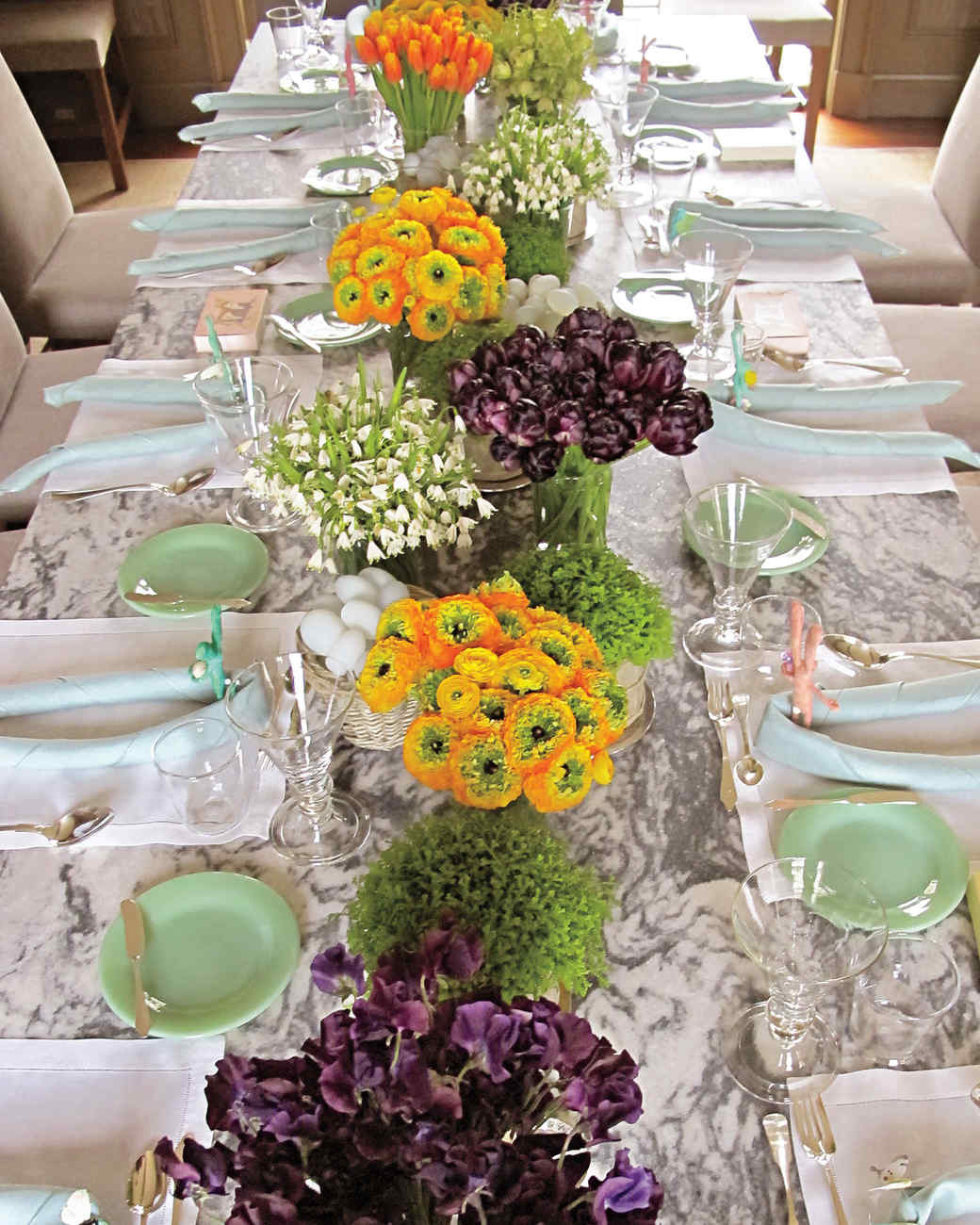 Easter Party Ideas Martha Stewart
 Easter and Spring Centerpieces