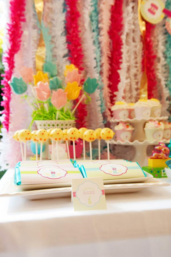 Easter Party Planning Ideas
 Kara s Party Ideas Classic Pastel Boy Girl Easter Bunny