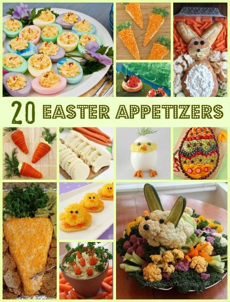 Easter Party Recipe Ideas
 20 Appetizers for Easter Dinner