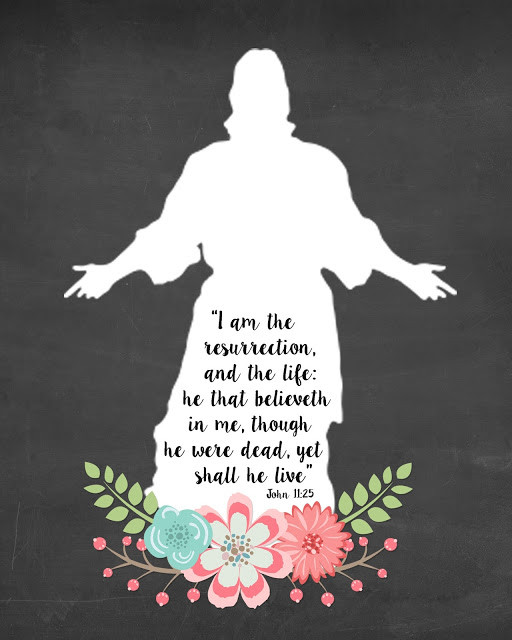 Easter Resurrection Quotes
 A Pocket full of LDS prints Free Easter prints