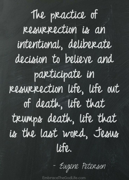 Easter Resurrection Quotes
 Easter Quotes – The Practice of Resurrection Eugene