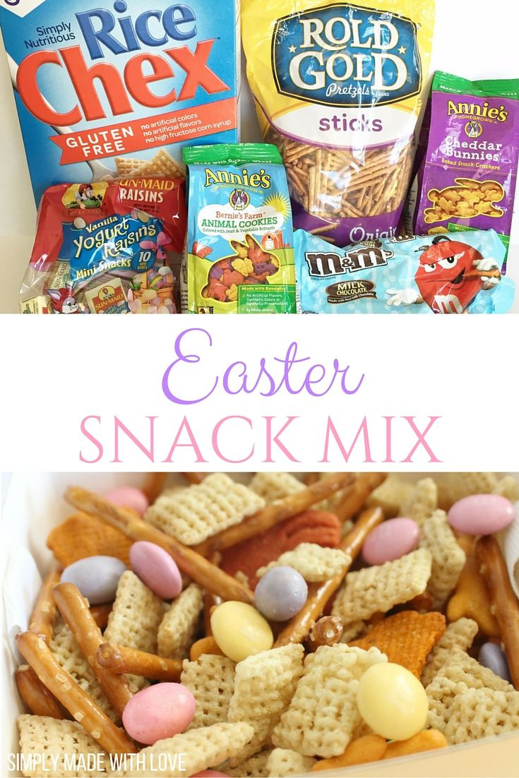 Easter School Party Ideas
 simply made with love Easter Snack Mix