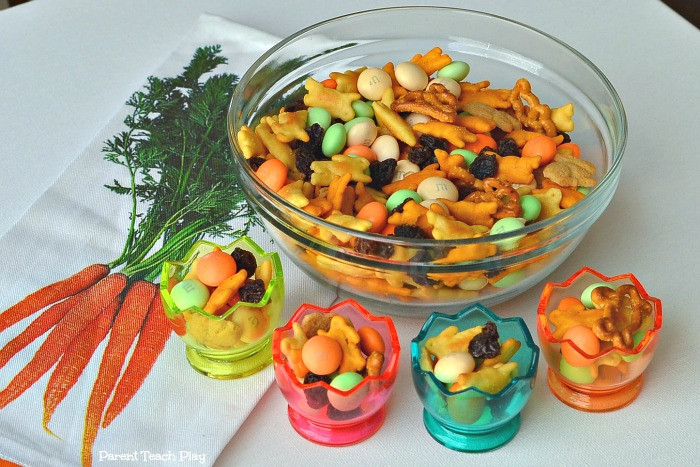 Easter Snack Ideas Party
 Easiest Ever Easter Snack Mix Parent Teach Play