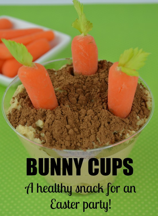 Easter Snack Ideas Party
 Bunny Cups a Healthy Snack for Easter Party Fun Natural