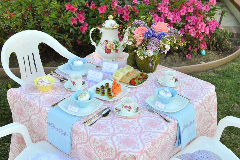 Easter Tea Party Ideas
 Easter Tea Party Party Ideas 1 of 32