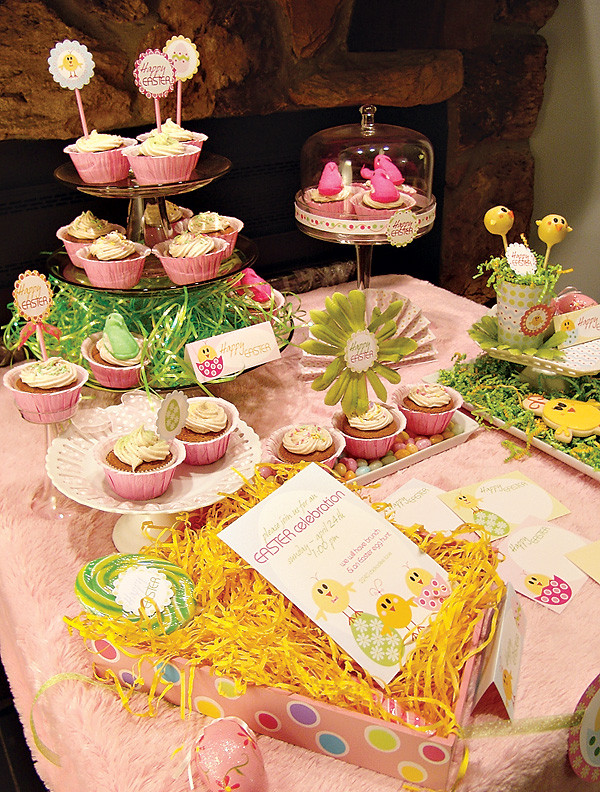 Easter Theme Party Ideas
 Darling "Little Chick" Easter Party Theme Hostess with