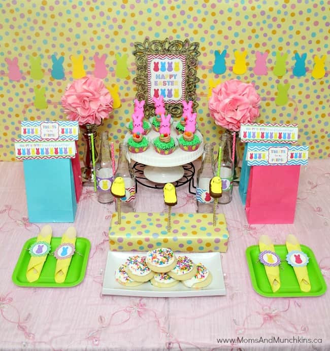 Easter Themed Party
 Peeps Easter Party Ideas Moms & Munchkins