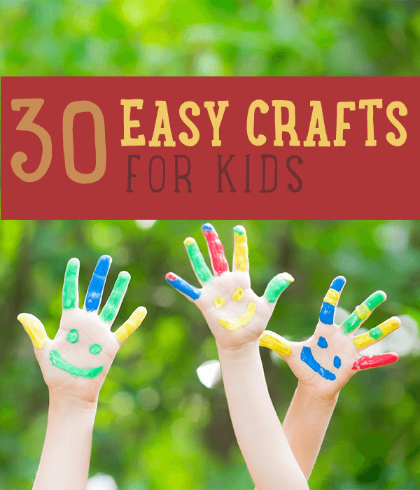 Easy Activities For Kids
 Kids Crafts