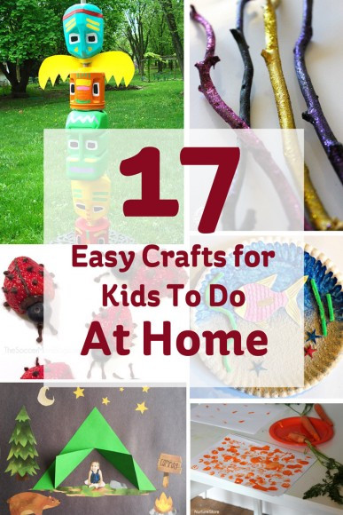 Easy Activities For Kids
 17 Easy Crafts for Kids to do at Home Hobbycraft Blog