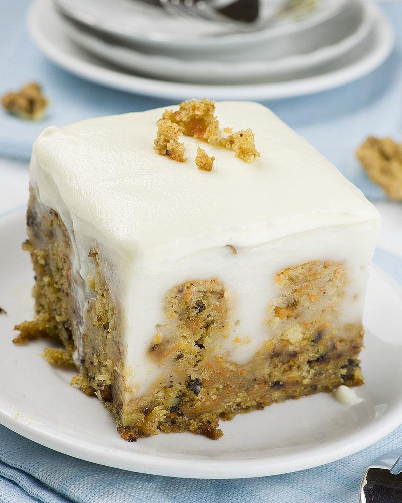 Easy Desserts Recipes
 Carrot Cake Poke Cake