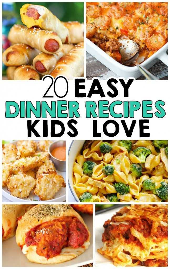 Easy Dinner Recipes For Family Of 6
 20 Easy Dinner Recipes That Kids Love