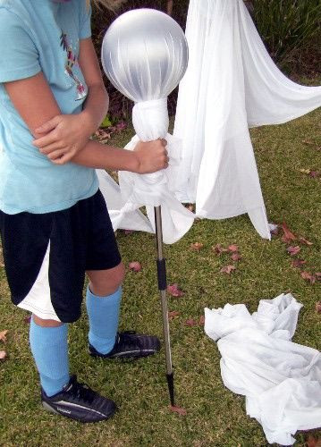 Easy DIY Halloween Decorations Outdoor
 Learn How to Make Floating Ghosts for Halloween in 2019