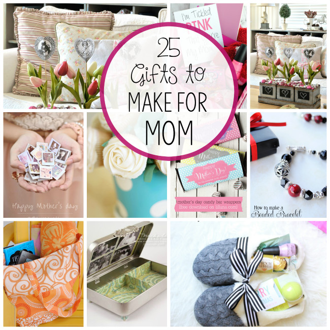 Easy Diy Mother'S Day Gift Ideas
 Homemade Mother s Day Gifts Crazy Little Projects
