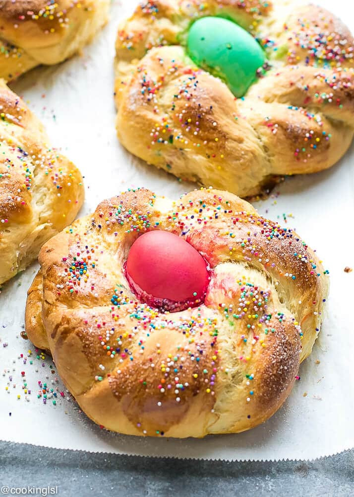 Easy Easter Bread Recipe
 Mini Braided Easter Bread Recipe Cooking LSL