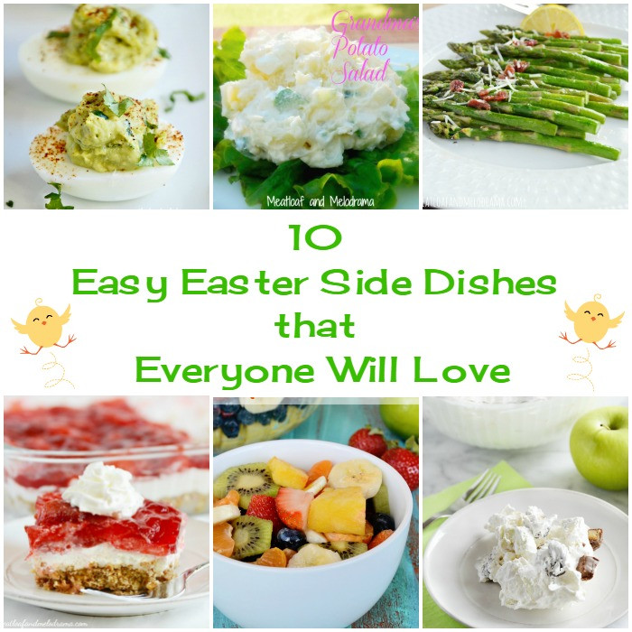 Easy Easter Side Dishes
 10 Easy Easter Side Dishes Meatloaf and Melodrama
