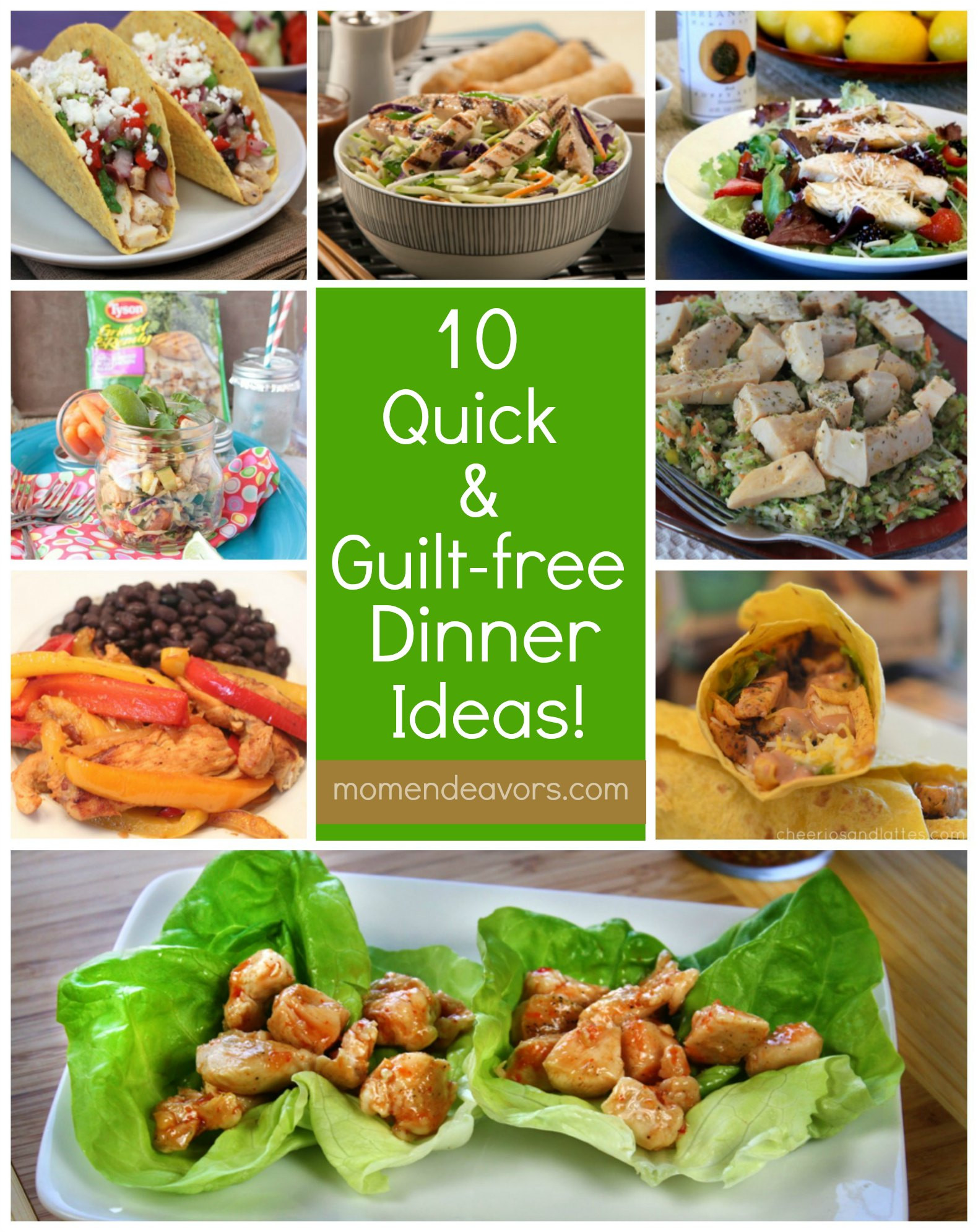Easy Healthy Recipes For Dinner
 Ad Sweet ‘n Spicy Chicken Lettuce Cups JustAddThis