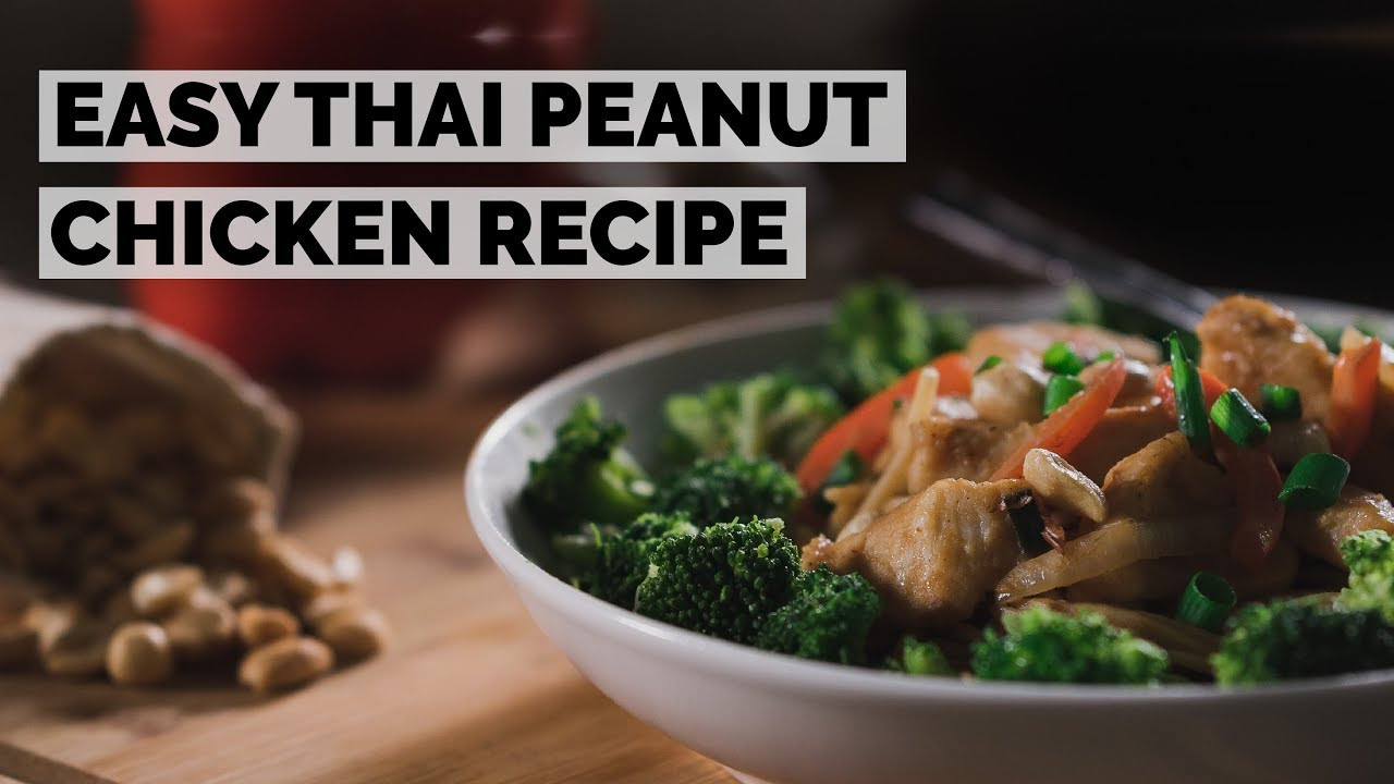 Easy Low Calorie Chicken Recipes
 Healthy Thai Peanut Chicken