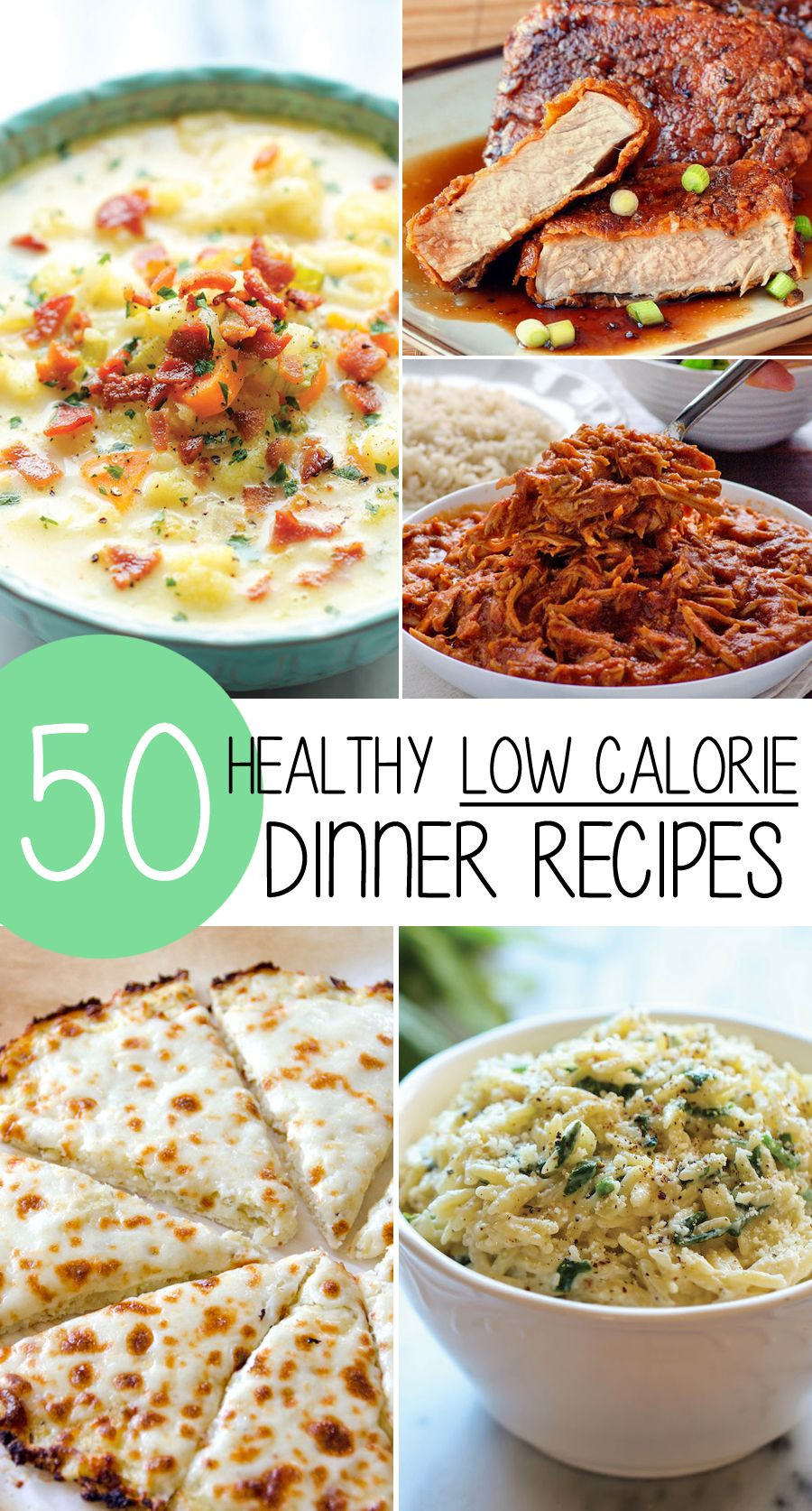 Easy Low Cholesterol Recipes For Dinner
 50 Healthy Low Calorie Weight Loss Dinner Recipes