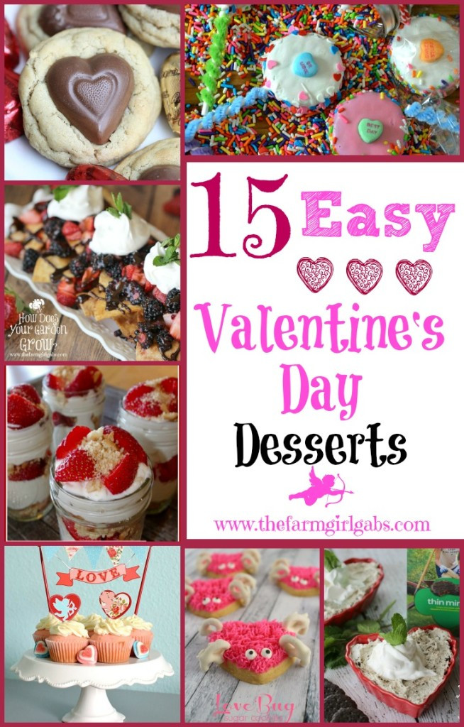 Easy Mother'S Day Desserts
 Valentine s Day Recipes & Crafts The Farm Girl Gabs
