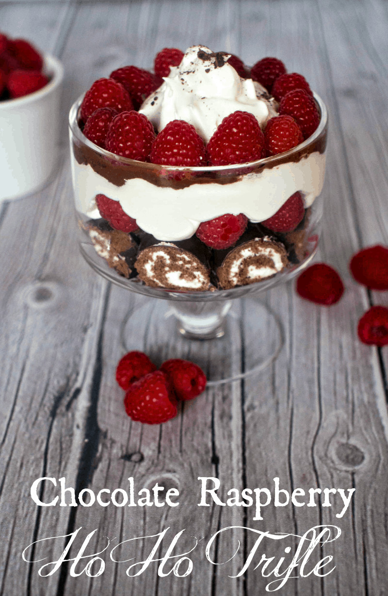 Easy Mother'S Day Desserts
 Chocolate Raspberry Ho Ho Trifle Upstate Ramblings