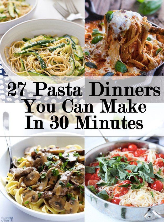 Easy Pasta Dinners Recipes
 1619 best Recipe Collections images on Pinterest