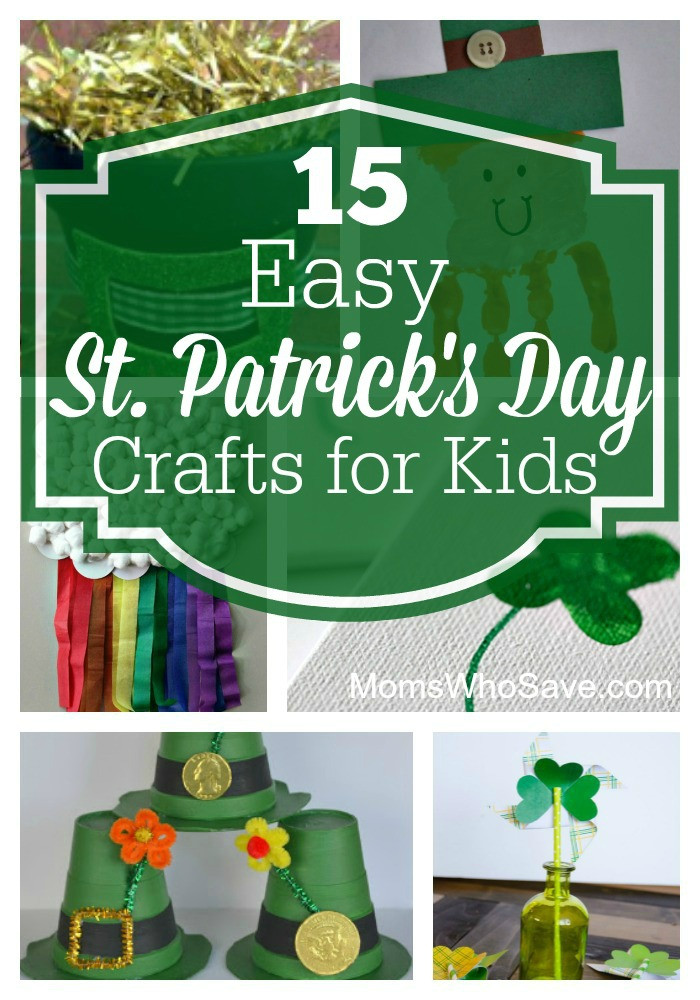 Easy St Patrick's Day Crafts
 15 Easy St Patrick s Day Crafts for Kids
