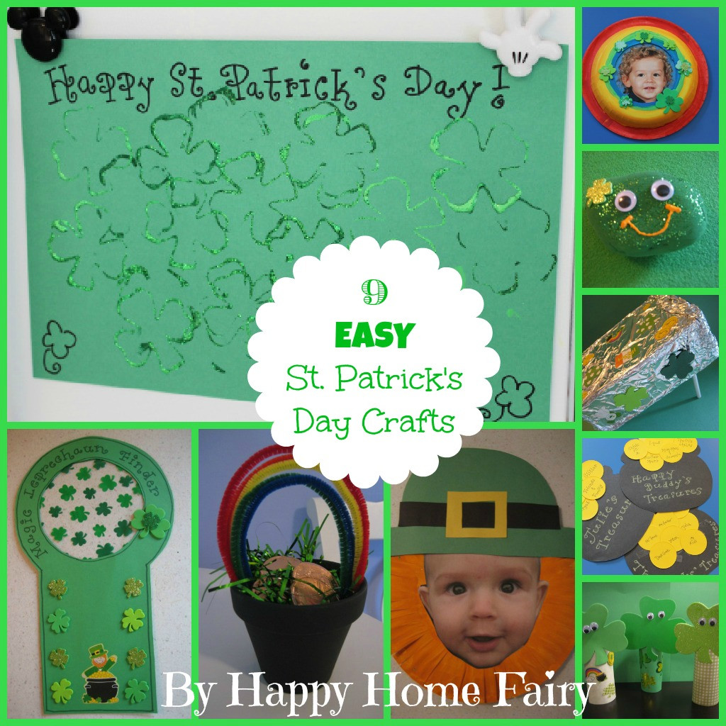 Easy St Patrick's Day Crafts
 St Patrick s Day Crafts Happy Home Fairy