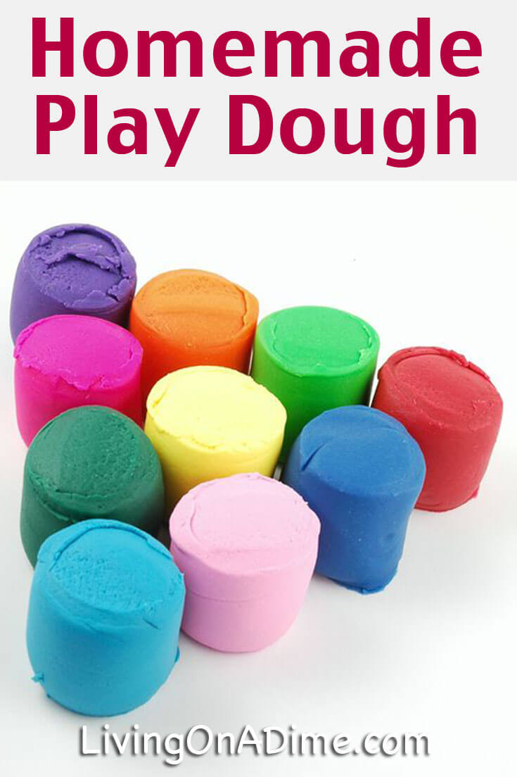 Easy Things For Kids To Make
 Homemade Play Dough Recipe Easy and Inexpensive Fun For