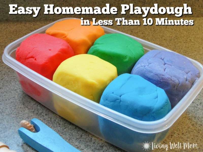 Easy Things For Kids To Make
 The Best Homemade Playdough Recipe