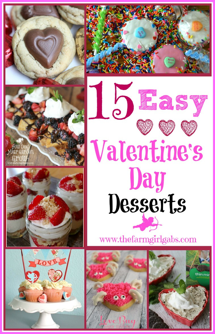 Easy Valentine'S Day Desserts
 15 Quick & Easy Valentine s Day Desserts
