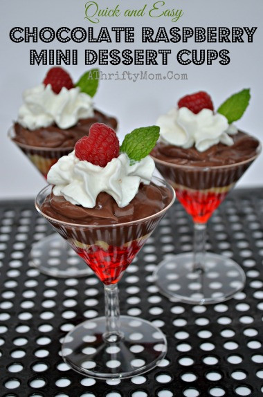 Easy Valentines Desserts
 Quick and Easy Valentines Dessert Idea Chocolate Raspberry