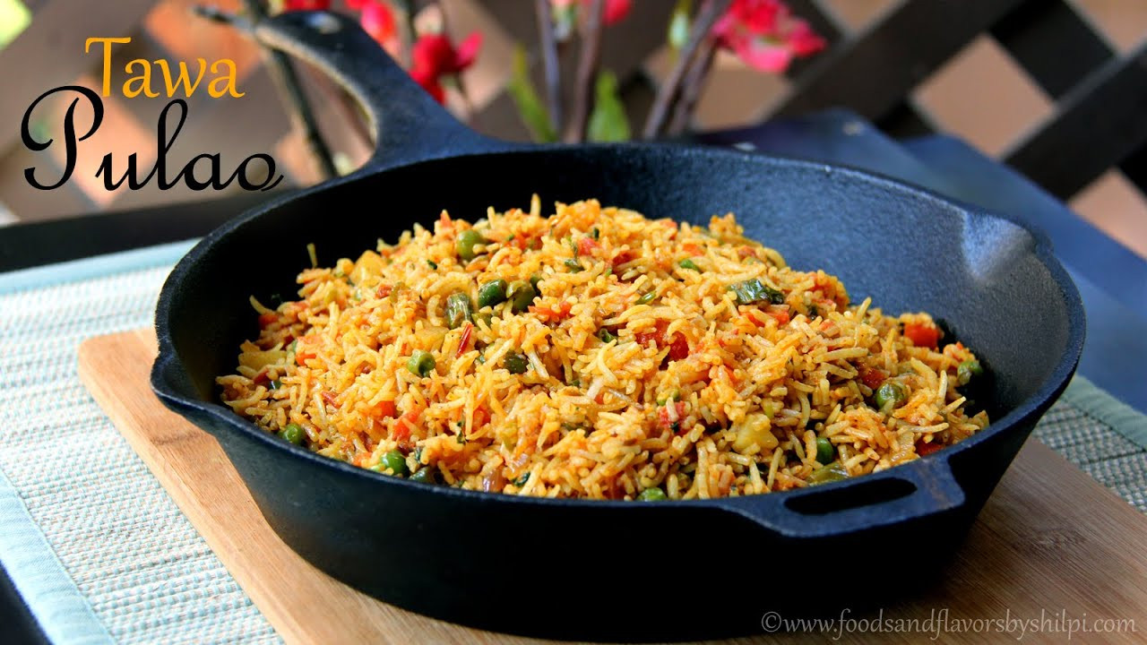 Easy Veg Recipes For Dinner Indian
 Tawa Pulao Recipe