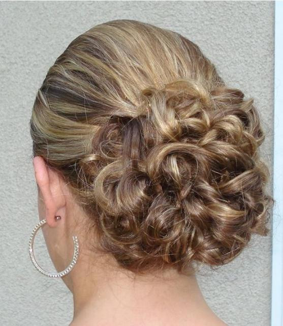 Easy Wedding Hairstyles For Short Hair
 simple bridal updo wedding hairstyle photo