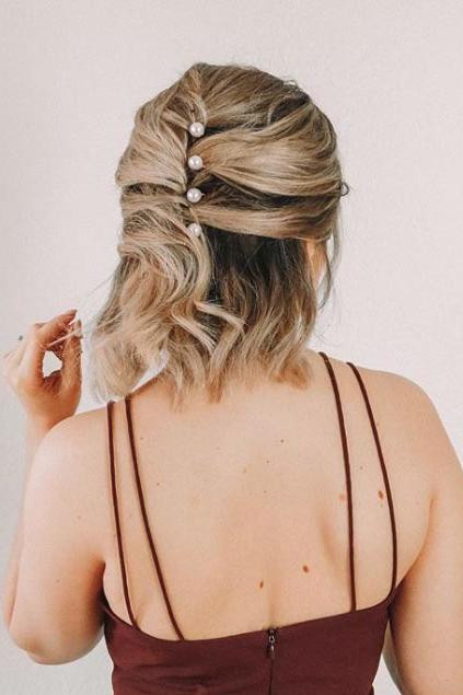 Easy Wedding Hairstyles For Short Hair
 25 Easy Wedding Guest Hairstyles That’ll Work for Every