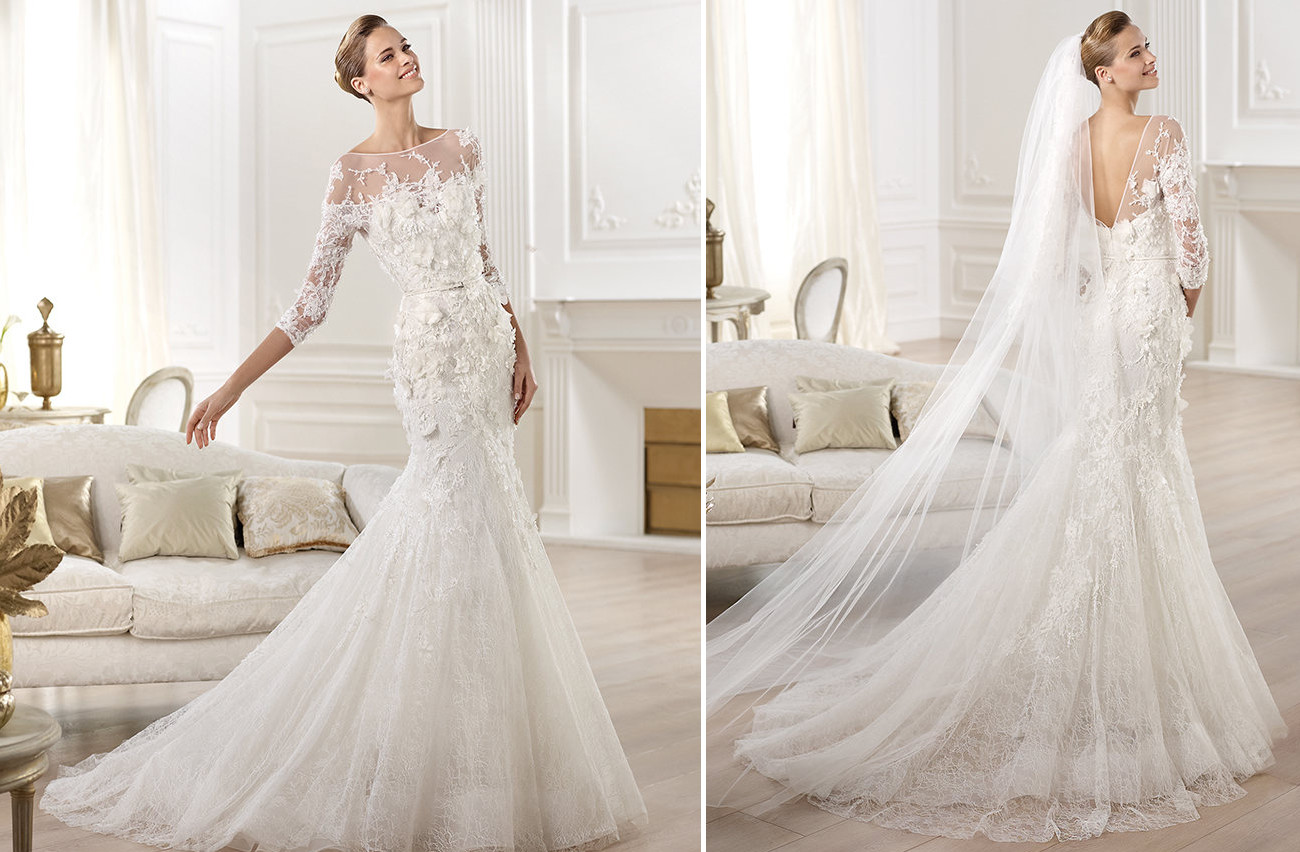 Elie Saab Wedding Dresses Price
 Wedding dresses for Fall 2014 Pronovias Elie Saab