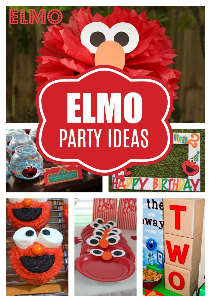 Elmo Birthday Decorations
 17 Fun Elmo Birthday Party Ideas Pretty My Party Party