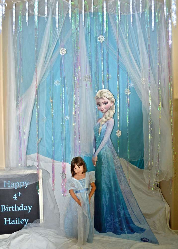 Elsa Birthday Decorations
 Frozen Elsa Party Birthday Party Ideas