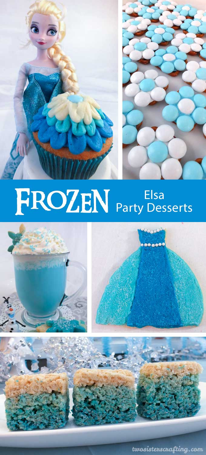 Elsa Birthday Decorations
 Frozen Elsa Party Desserts Two Sisters