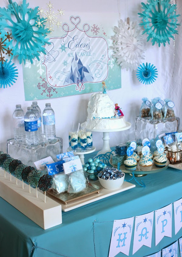 Elsa Birthday Decorations
 Elsa Frozen Little Atbirthday Parties