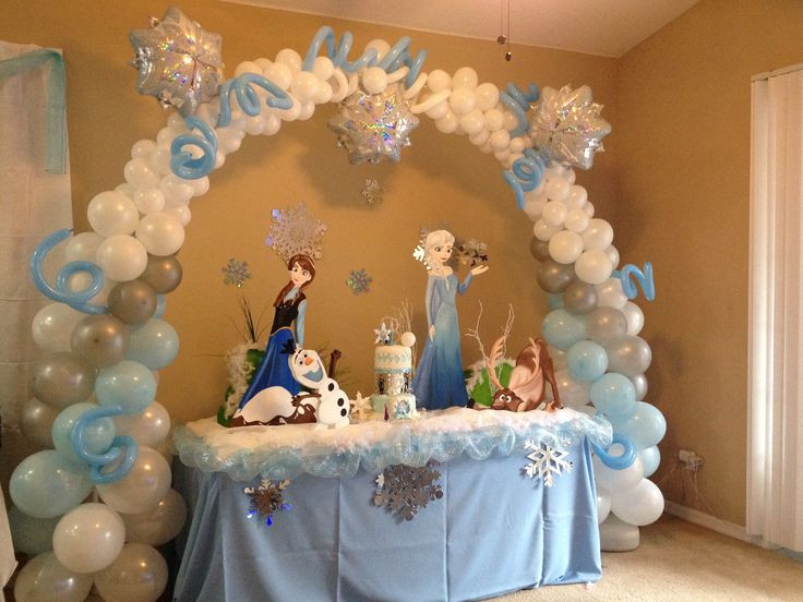 Elsa Birthday Decorations
 frozen elsa anna olaf decorations for your main table