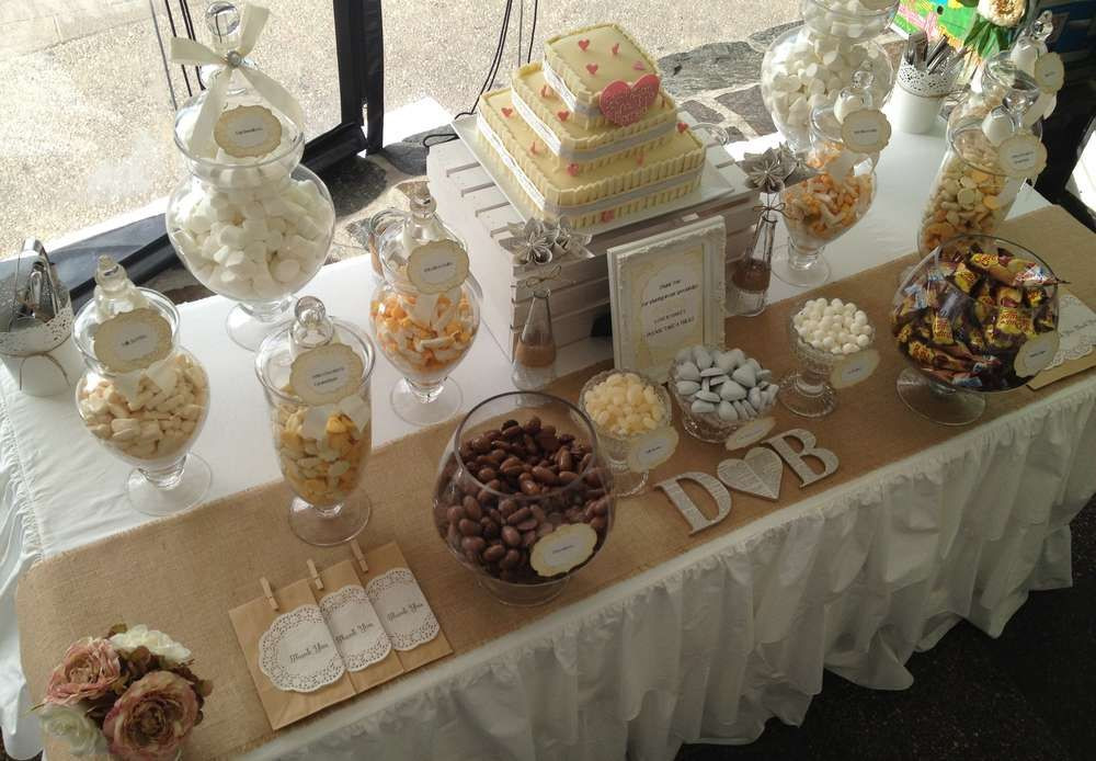 Engagement Party Buffet Ideas
 Rustic Lolly Buffet Wedding Party Ideas wedding
