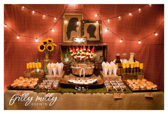 Engagement Party Buffet Ideas
 Groom s Room Have A Couple s Engagement Party