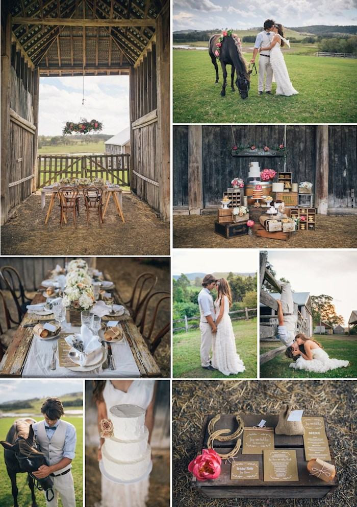 Engagement Party Ideas Australia
 Kara s Party Ideas Rustic Country Barn Wedding Party