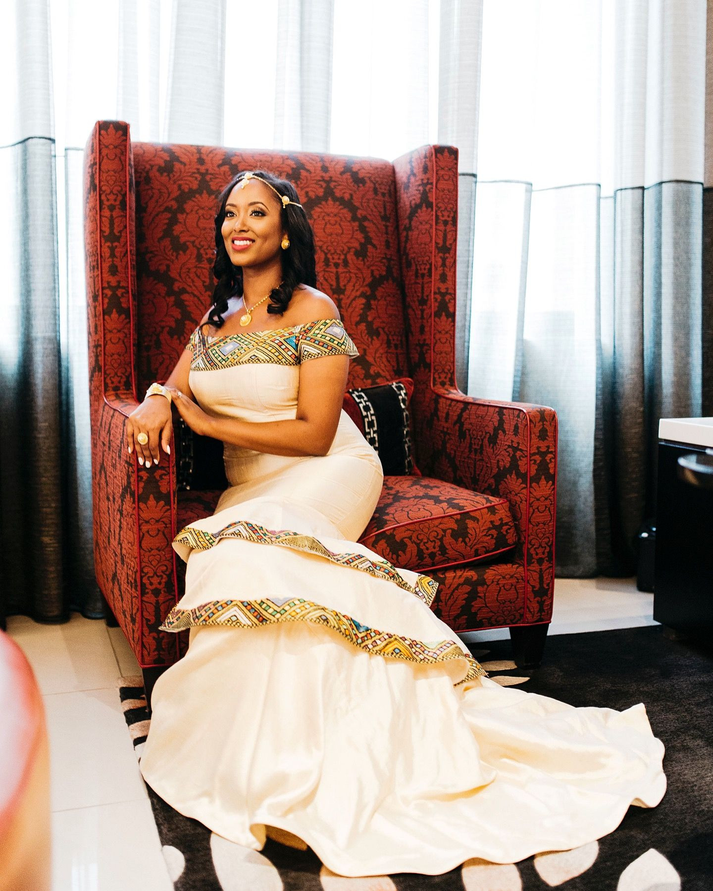 Ethiopian Wedding Dresses
 Ethiopian Bride Favored by Yodit Events