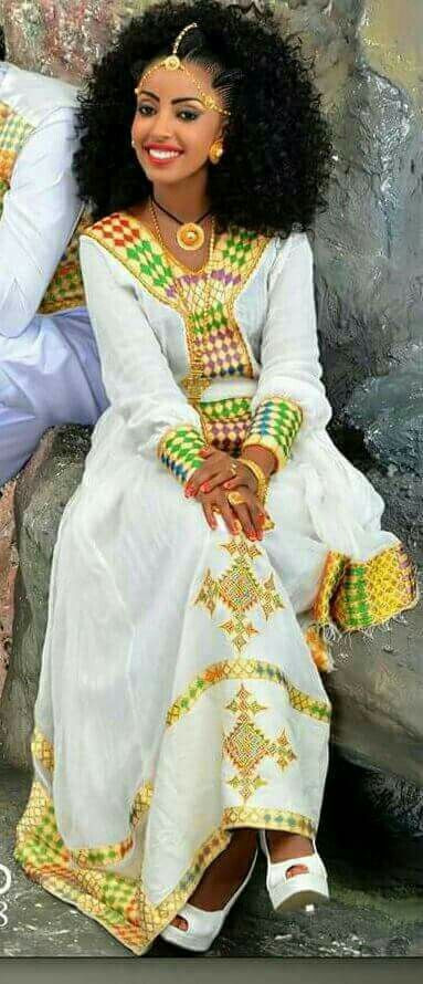 Ethiopian Wedding Dresses
 Ethiopian traditional wedding dress