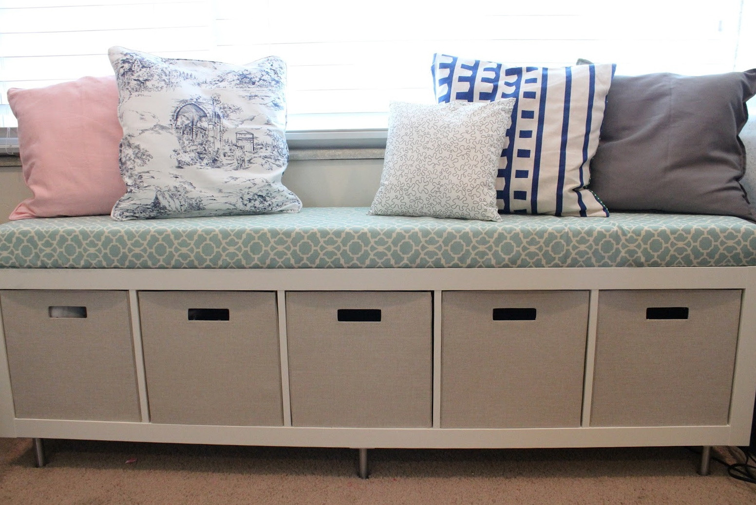 Extra Long Bench With Storage
 Extra Long Shoe Storage Bench