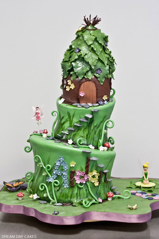 Fairy Birthday Cakes
 Fairy Birthday Cake