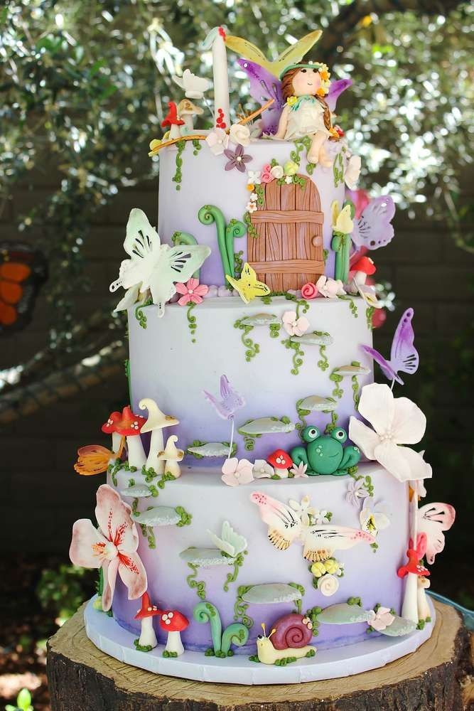 Fairy Birthday Cakes
 Fairy Tale Birthday Party Ideas in 2019
